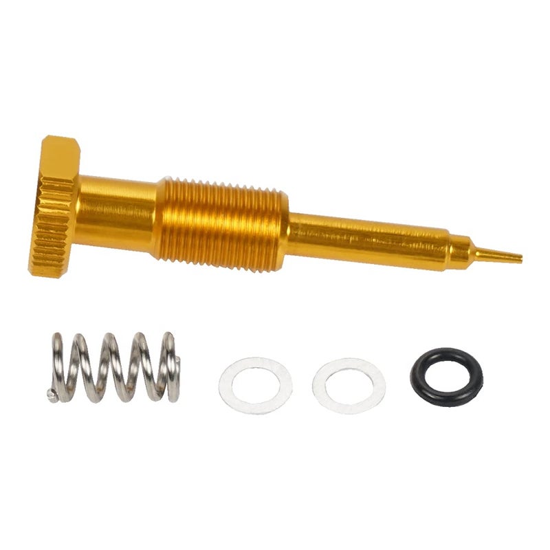 NICECNC Air/Fuel Mixture Screw Adjuster Compatible with MIKUNI BSR BS CVR CV Carburetor Replace Suzuki DRZ400S DRZ400SM,Gold - Image 4